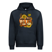 Navy Wild About Fall Urban Hoodie - texasbilliewilder