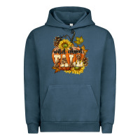 Pigment Midnight Navy Wild About Fall Urban Hoodie - texasbilliewilder