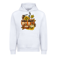 White Wild About Fall Urban Hoodie - texasbilliewilder