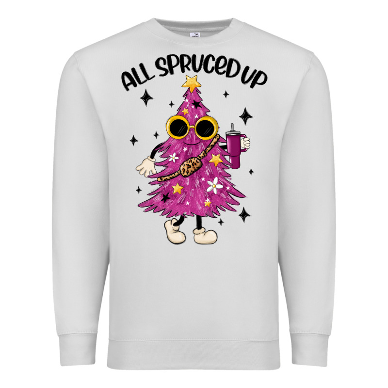 All Spruced Up Premium Sweatshirt by MaliasSmallBusiness | Teevron