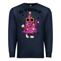 Navy all spruced up Premium Sweatshirt - MaliasSmallBusiness