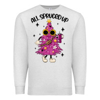 Oatmeal Heather all spruced up Premium Sweatshirt - MaliasSmallBusiness