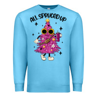 Ocean Blue all spruced up Premium Sweatshirt - MaliasSmallBusiness