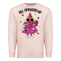 Pale Pink all spruced up Premium Sweatshirt - MaliasSmallBusiness