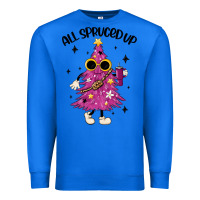 True Royal all spruced up Premium Sweatshirt - MaliasSmallBusiness