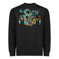 Black show mom Heavyweight Sweatshirt - SublimationCraftShop