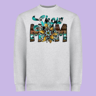 Show Mom Heavyweight Sweatshirt Designed By Sublimationcraftshop
