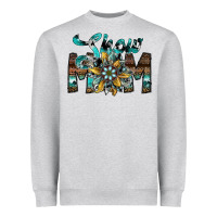 Heather Grey show mom Heavyweight Sweatshirt - SublimationCraftShop