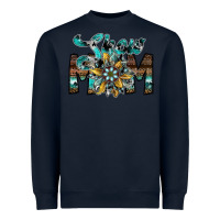 Navy show mom Heavyweight Sweatshirt - SublimationCraftShop