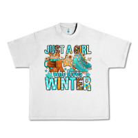 Lunar Rock just a girl who loves winter Urban Heavy Tee - FaDigitalArtStudio