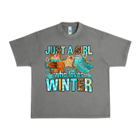Tornado just a girl who loves winter Urban Heavy Tee - FaDigitalArtStudio