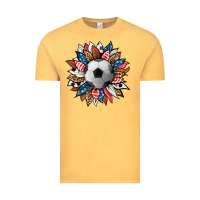 Vintage Mustard football sunflower Vintage Tee - HRA Design Shop