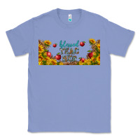 Colony Blue blessed teacher libbey glass Classic Tee - BundleAndBundleShop