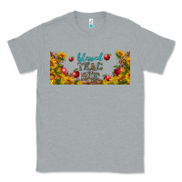 Heather Grey blessed teacher libbey glass Classic Tee - BundleAndBundleShop