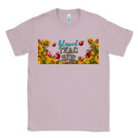 Lilac blessed teacher libbey glass Classic Tee - BundleAndBundleShop
