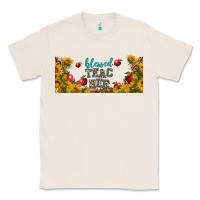 Natural blessed teacher libbey glass Classic Tee - BundleAndBundleShop