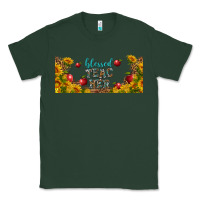 Sports Green blessed teacher libbey glass Classic Tee - BundleAndBundleShop
