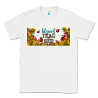 White blessed teacher libbey glass Classic Tee - BundleAndBundleShop