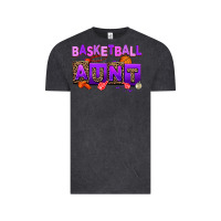 Vintage Black basketball aunt Vintage Tee - AdoDesignShop