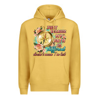 Antique Gold just because my path is different Premium Hoodie - Artiststas