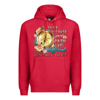 Cardinal just because my path is different Premium Hoodie - Artiststas
