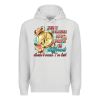Dove Grey just because my path is different Premium Hoodie - Artiststas