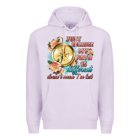 Lilac just because my path is different Premium Hoodie - Artiststas