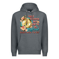 Rock just because my path is different Premium Hoodie - Artiststas