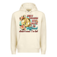 Sandshell just because my path is different Premium Hoodie - Artiststas
