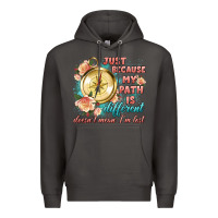 Smoke just because my path is different Premium Hoodie - Artiststas