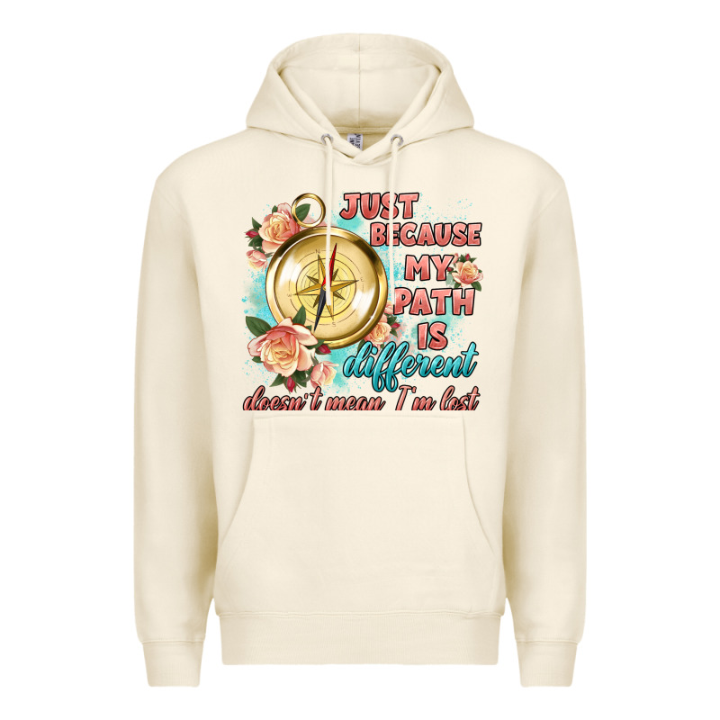 Just Because My Path Is Different Premium Hoodie by Artiststas | Teevron