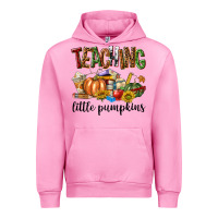 Fuchsia Pink Teaching Little Pumpkins Urban Hoodie - texasbilliewilder