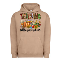 Pigment Burro Teaching Little Pumpkins Urban Hoodie - texasbilliewilder