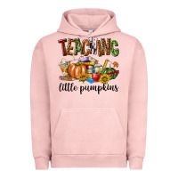 Pigment Salmon Teaching Little Pumpkins Urban Hoodie - texasbilliewilder