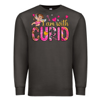 Smoke i am with cupid Premium Sweatshirt - NancyCooperArtShop