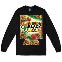 Black strong black queen 12 oz can cooler (regular) Long Sleeve Tee - Artiststas