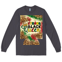 Smoke strong black queen 12 oz can cooler (regular) Long Sleeve Tee - Artiststas