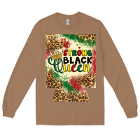 Toasted Coconut strong black queen 12 oz can cooler (regular) Long Sleeve Tee - Artiststas