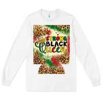 White strong black queen 12 oz can cooler (regular) Long Sleeve Tee - Artiststas