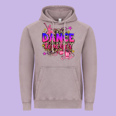 Dance Teacher Vintage Hoodie Designed By Zillion Design Studio