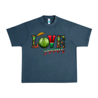 Midnight Navy love summer Urban Heavy Tee - CowhideDigitalArt