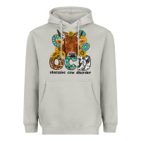 Moon Dust obsessive cow disorder Heavyweight Hoodie - NancyCooperArtShop