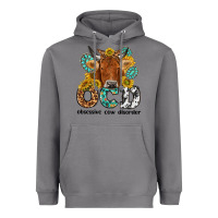 Storm obsessive cow disorder Heavyweight Hoodie - NancyCooperArtShop