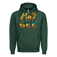 Sports Green Western Queen Bee Zipper Hoodie - LillyAllenDesigns