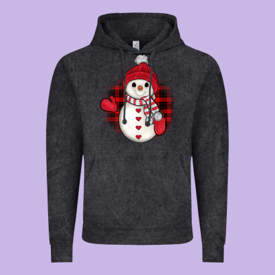 Snowman Christmas Vintage Hoodie Designed By Jahusdesignshop