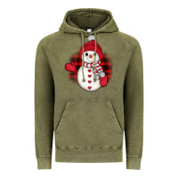 Vintage Olive snowman christmas Vintage Hoodie - JahusDesignShop