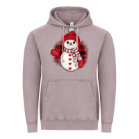 Vintage Zinc snowman christmas Vintage Hoodie - JahusDesignShop