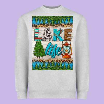 Lake Life Air Freshener Heavyweight Sweatshirt Designed By Hra Design Shop