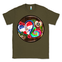 Army Green dominican republic coasters Classic Tee - AdoDesignShop
