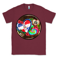 Burgundy dominican republic coasters Classic Tee - AdoDesignShop